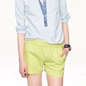 J. Crew Womens Matelasse Textured Pull On Shorts Size 0 A6063